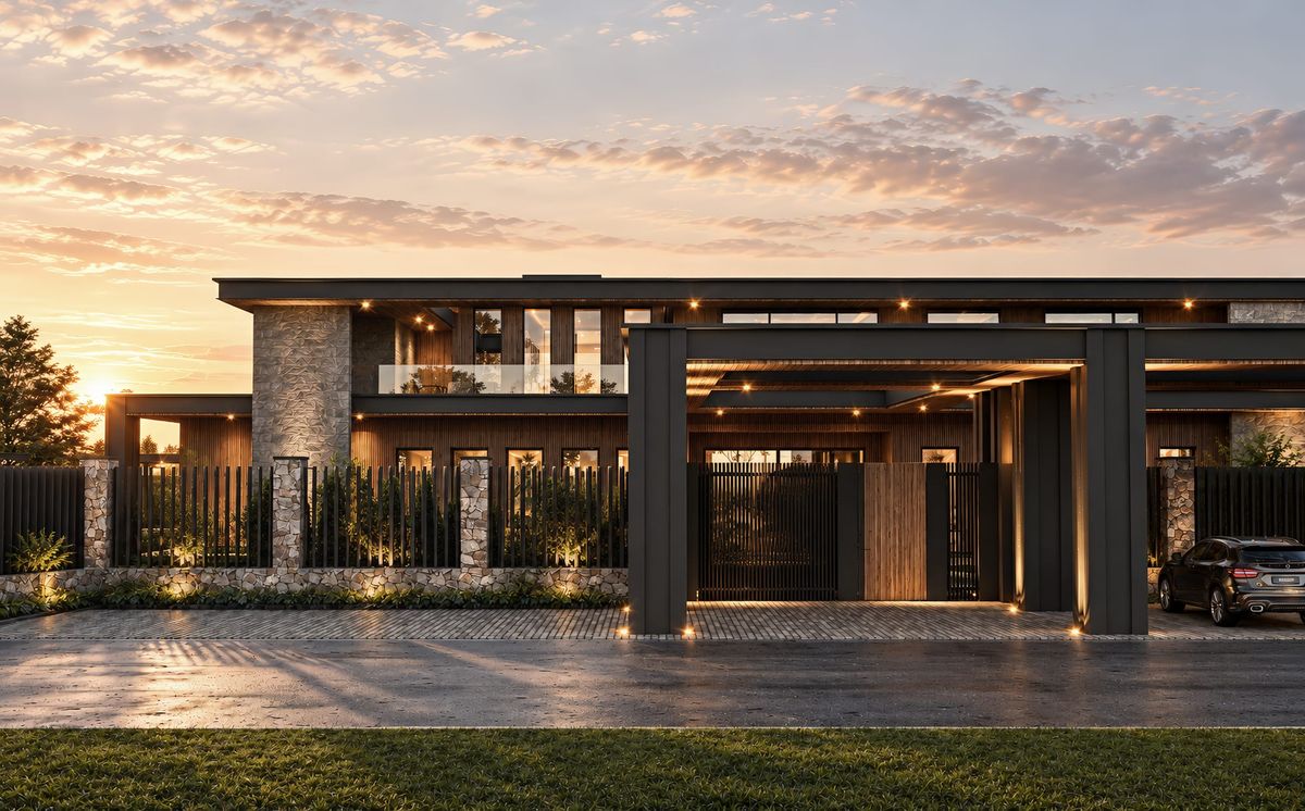Private Complex — architecture, view 2, Ukraine